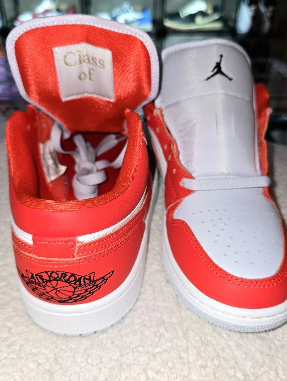 Men's Size 9 - Air Jordan 1 SE Low Chile Red/Summit White
